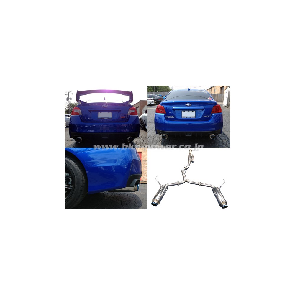 Hi-Power Ti-Tip Muffler Impreza VAF(EJ25) VAG(FA20) WRX STI