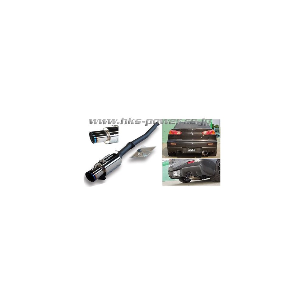 Racing Muffler CZ4A Single Exit