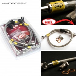 Durites de freins HEL Lancer evo  7 8 9