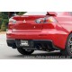 Super turbo Muffler Evo X