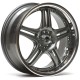 ULTRALITE GT2 - 18 X 7.5 INCH - ET42 5 X 100+114.3 PCD - GUN METALIC STAINLESS