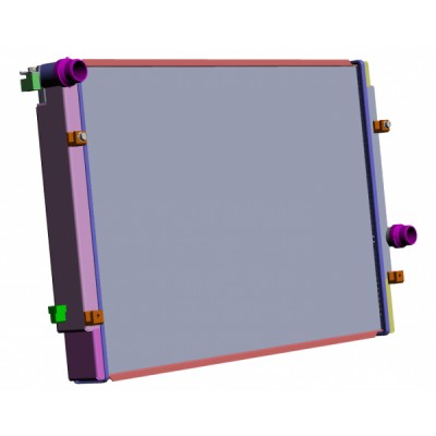 Radiateur CSF plateforme MQB  GTI RS etc