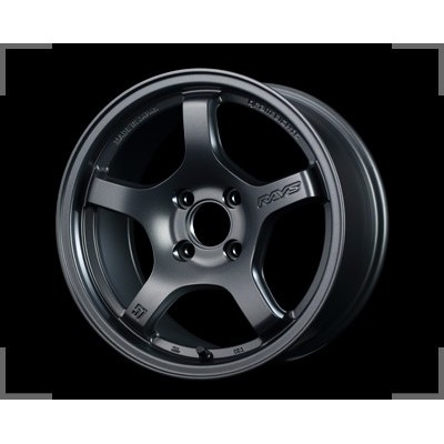 Gramlight 57CR 15x8 4x100 ET35 Gunblue