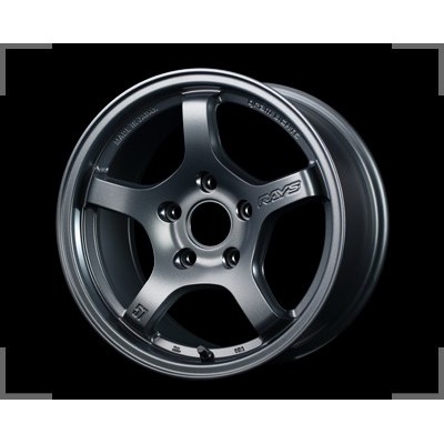 Gramlight 57CR 15x8 4x114.3 ET28 Gunblue