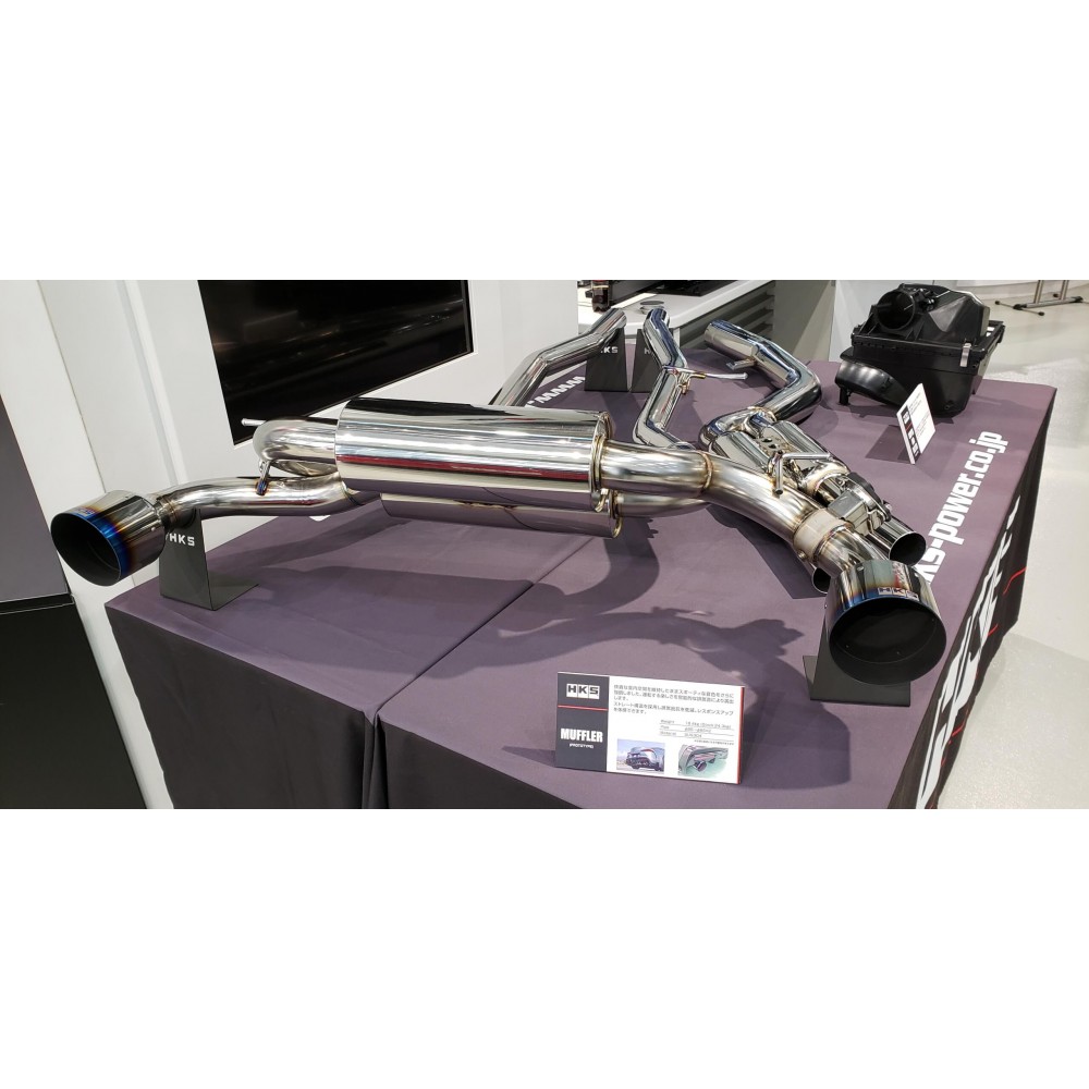 HKS catback inox Supra 2019