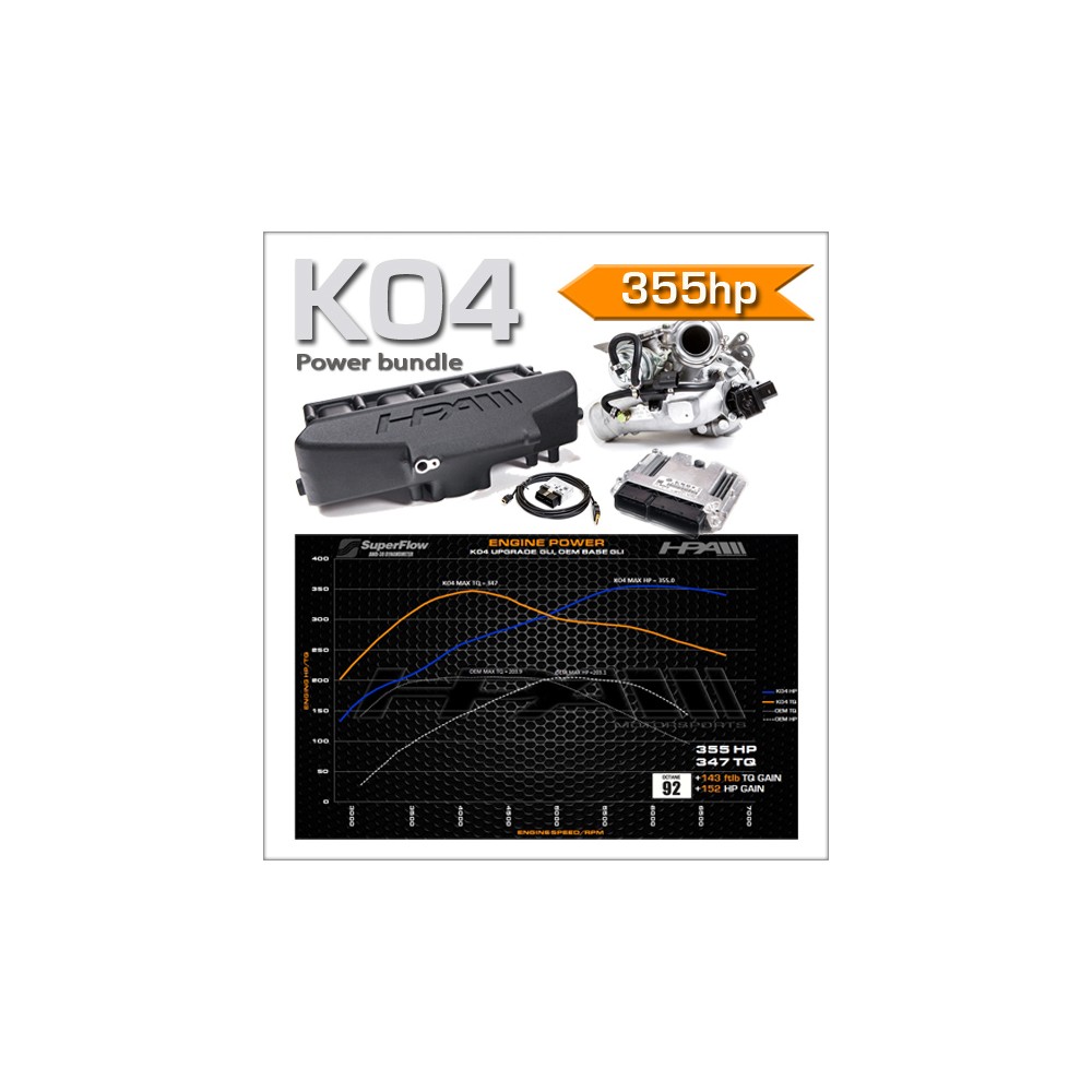 Pack 355hp  VW AUDI EA888  S3 TT Leon