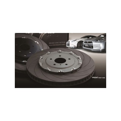 Disques avant sur bol alu Dixcel Evo X