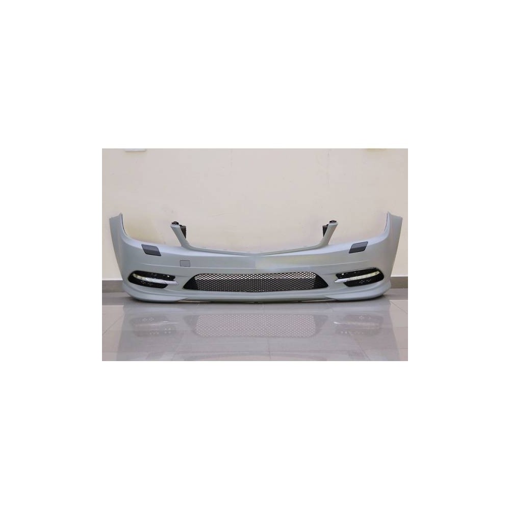 Pare-chocs Avant Style Ligne ANG Pour Mercedes W204 (2011-2014) - Avec DRL Et PDC - Marque Performance