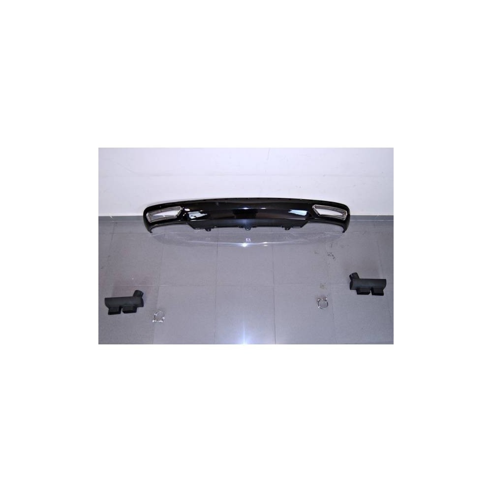 Diffuseur Arri�re Audi A6 Sedan / Avant C7 4G 2011-2015 Look W12 ABS