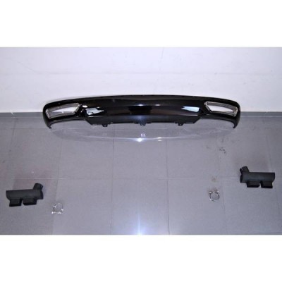Diffuseur Arri�re Audi A6 Sedan / Avant C7 4G 2011-2015 Look W12 ABS