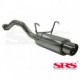 SRS Exhausts Axleback System Stainless Steel G55 (Civic 01-05 2dr)