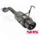 SRS Exhausts Axleback System Stainless Steel G55 (Civic 01-05 EP3)