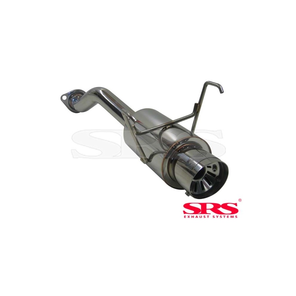 SRS Exhausts Axleback System Stainless Steel G55 (Civic 01-05 EP3)