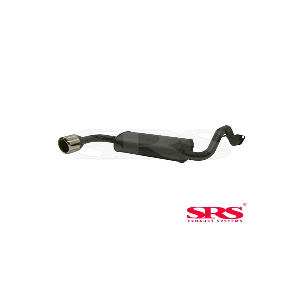 SRS Exhausts Axleback System Steel Single (Civic 87-91 3dr/CRX 87-93)