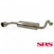 SRS Exhausts Axleback System Stainless Steel Single (Civic 87-91 3dr/CRX 87-93)