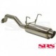 SRS Exhausts Axleback System Stainless Steel G50 (Civic 91-01 2/4dr)