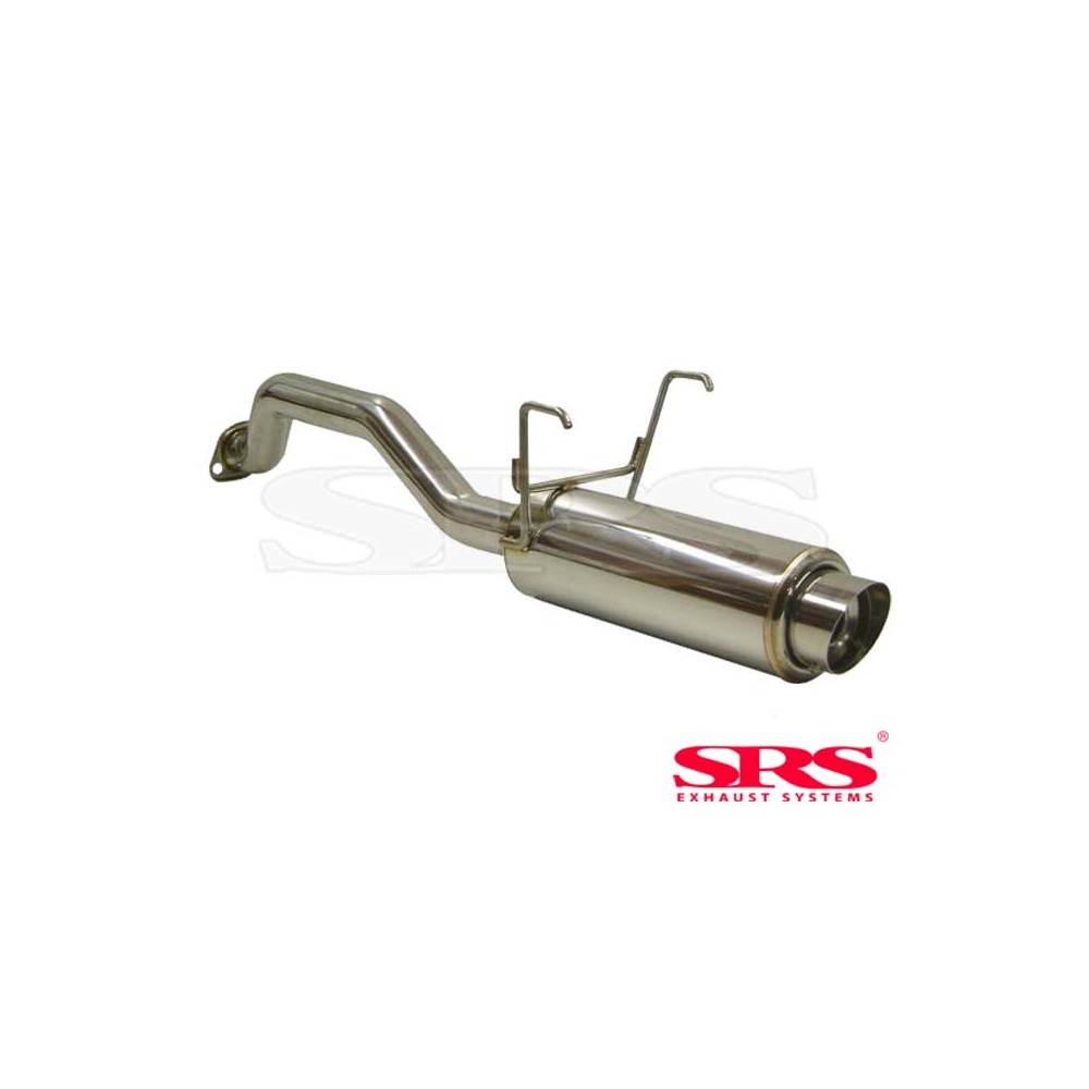 SRS Exhausts Axleback System Stainless Steel G50 (Civic 91-01 2/4dr)