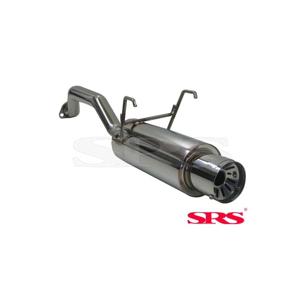 SRS Exhausts Axleback System Stainless Steel G55 (Civic 91-01 2/4dr)