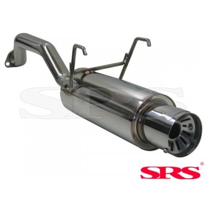 SRS Exhausts Axleback System Stainless Steel G55 (Civic 91-01 2/4dr)