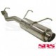 SRS Exhausts Axleback System Stainless Steel G50 (Prelude 92-96)