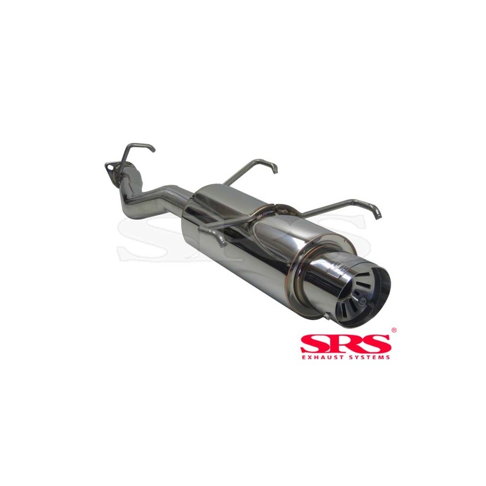 SRS Exhausts Axleback System Stainless Steel G55 (Prelude 92-96)
