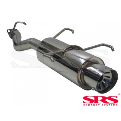 SRS Exhausts Axleback System Stainless Steel G55 (Prelude 92-96)