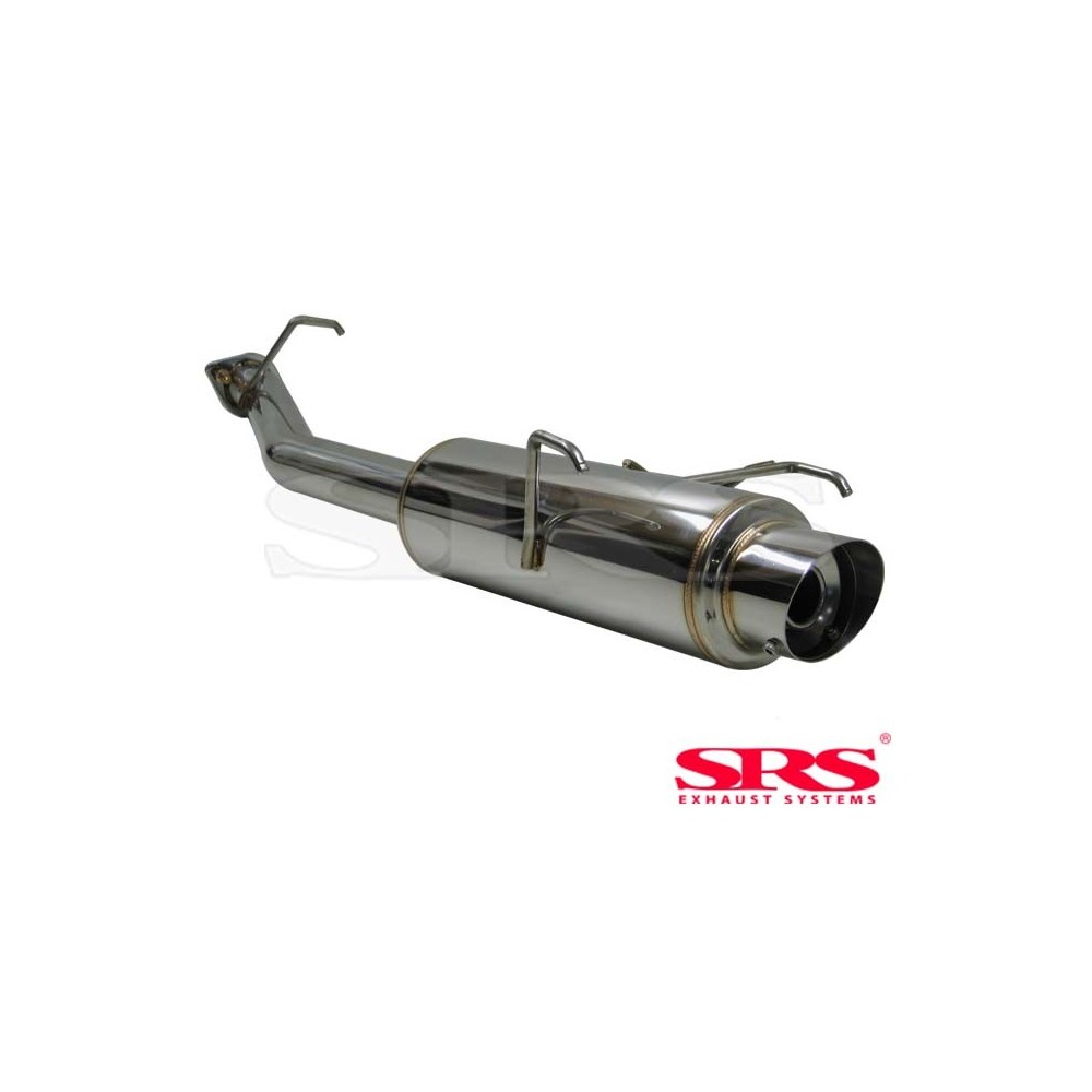 SRS Exhausts Axleback System Stainless Steel G50 (Prelude 97-01)