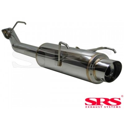 SRS Exhausts Axleback System Stainless Steel G50 (Prelude 97-01)