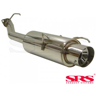 SRS Exhausts Axleback System Stainless Steel G55 (Prelude 97-01)