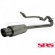 SRS Exhaust Systems G55 Catback System Stainless Steel (CRX 87-93)