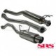 SRS Exhausts Catback System Stainless Steel G55 (Civic 01-05 2dr)