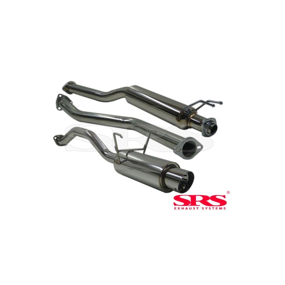 SRS Exhausts Catback System Stainless Steel G55 (Civic 01-05 2dr)