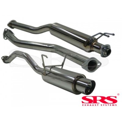 SRS Exhausts Catback System Stainless Steel G55 (Civic 01-05 2dr)