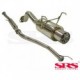 SRS Exhausts Catback System Stainless Steel G55 (Civic 95-01 3dr)