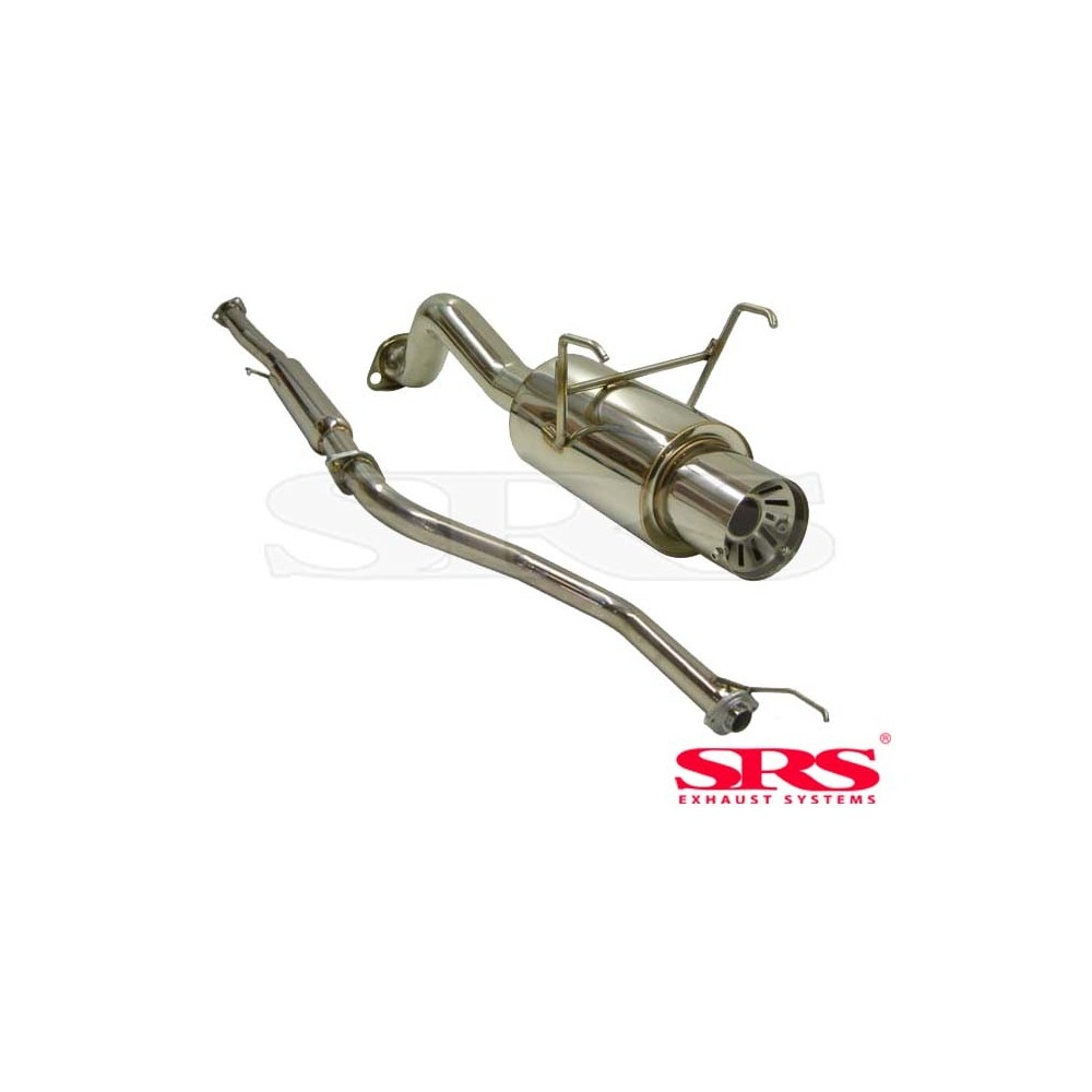 SRS Exhausts Catback System Stainless Steel G55 (Civic 95-01 3dr)