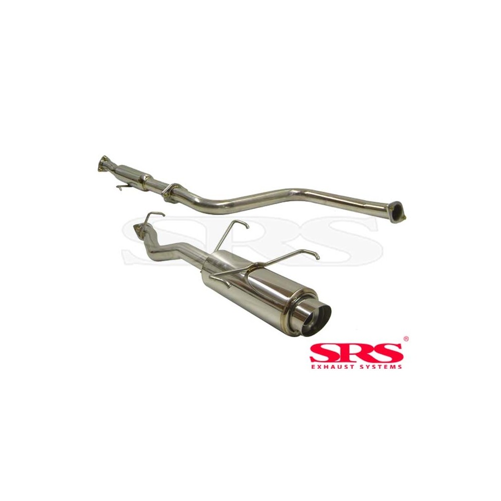 SRS Exhausts Catback System Stainless Steel G50 (Prelude 92-96)