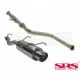 SRS Exhausts Catback System Stainless Steel G55 (Prelude 92-96)