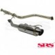 SRS Exhausts Catback System Stainless Steel G50 (Prelude 97-01)