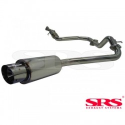 SRS Exhaust Systems G55 Catback System Stainless Steel (Civic 87-91 3dr)