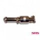SRS Exhaust Systems Race Adjustable Catalytic Converter/Testpipe 2.5" 200Cell (Civic/CRX/Integra/CR-V)