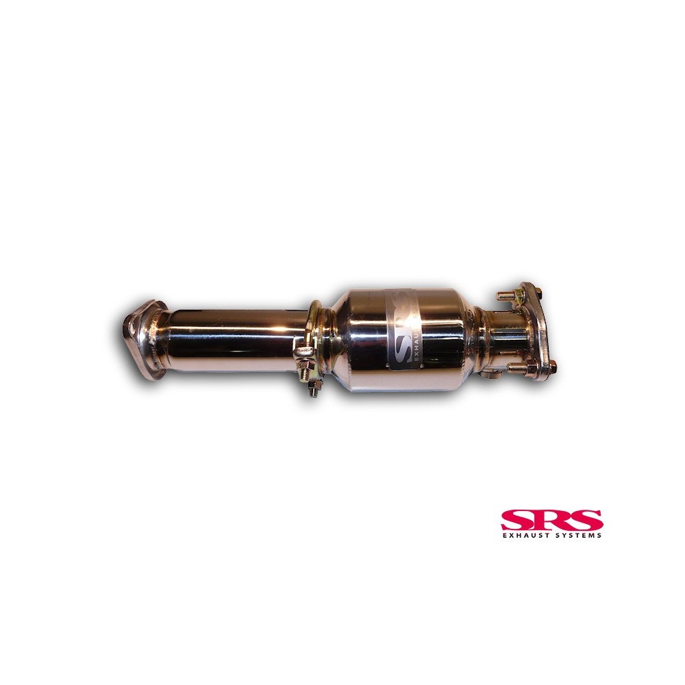 SRS Exhaust Systems Race Adjustable Catalytic Converter/Testpipe 2.5" 200Cell (Civic/CRX/Integra/CR-V)