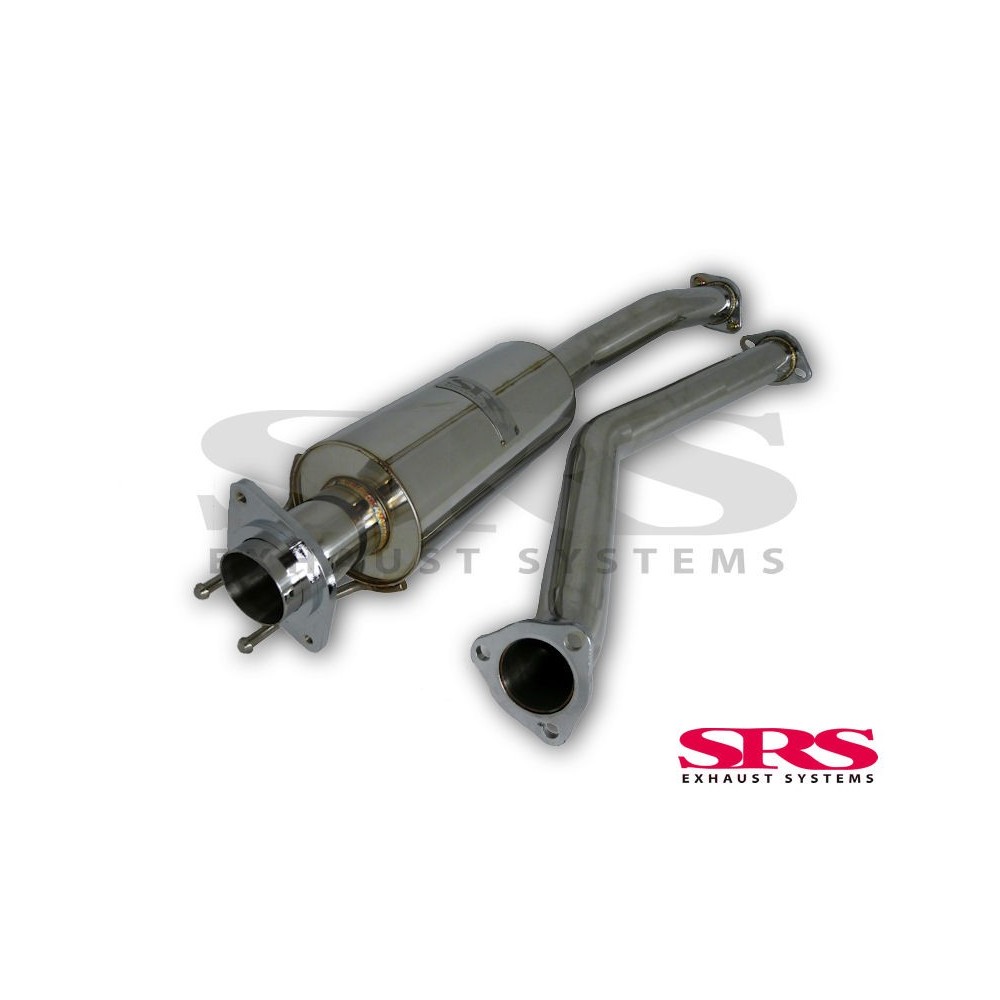 SRS Exhaust Systems Midsection Stainless Steel (Civic 01-05 2.0i Type-R)