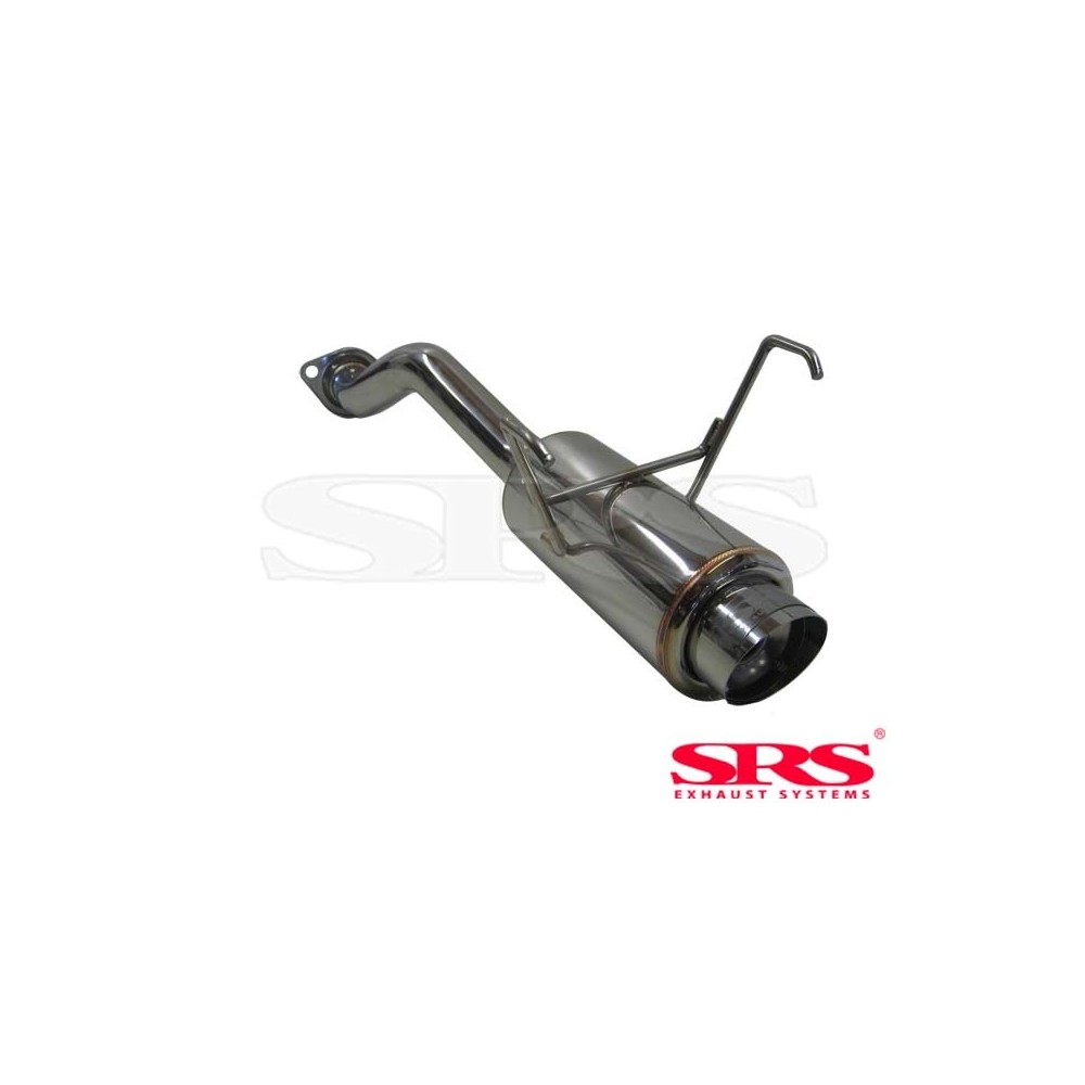 SRS Exhausts Axleback System Stainless Steel G50 (Civic 01-05 3/5dr EP2)