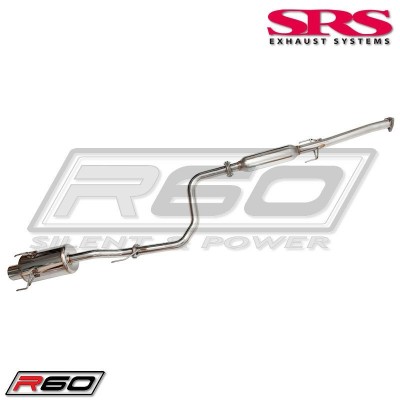 SRS Exhaust Systems R60 Catback System TÜV (Del Sol)