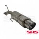 SRS Exhausts Axleback System Single Stainless Steel G55 (Accord 00-03 4dr)
