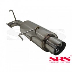 SRS Exhausts Axleback System Single Stainless Steel G55 (Accord 00-03 4dr)