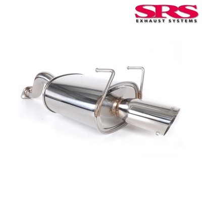 SRS Exhaust Systems G35 Axleback System Stainless Steel (Civic 91-01 3dr/Del Sol)