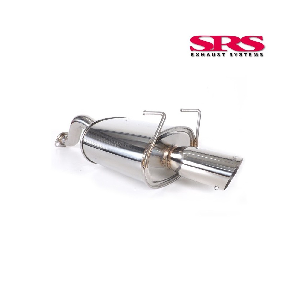 SRS Exhaust Systems G35 Axleback System Stainless Steel (Civic 01-05 EP3)