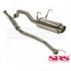 SRS Exhaust Systems G50 Catback System Stainless Steel (Civic 91-01 2/4dr)