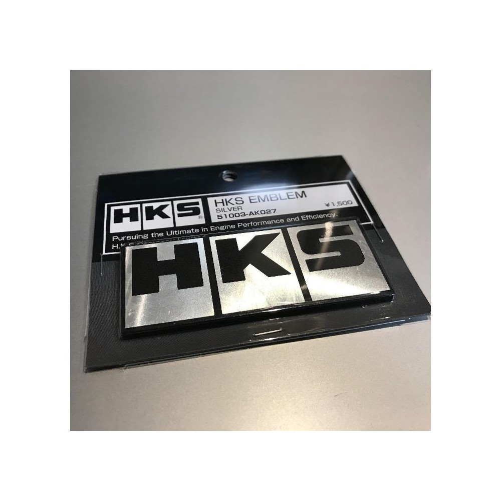 HKS Emblem aluminium